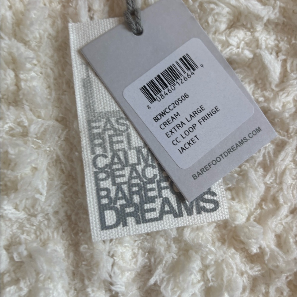 NWT Baredoot Dreams CC Loop Fringe Jacket xl - Picture 5 of 6